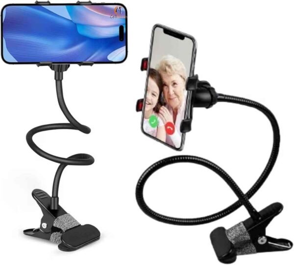 Metal 360 Degree Flexible Portable Foldable -Lazy Stand Bracket Cell Phone Holder