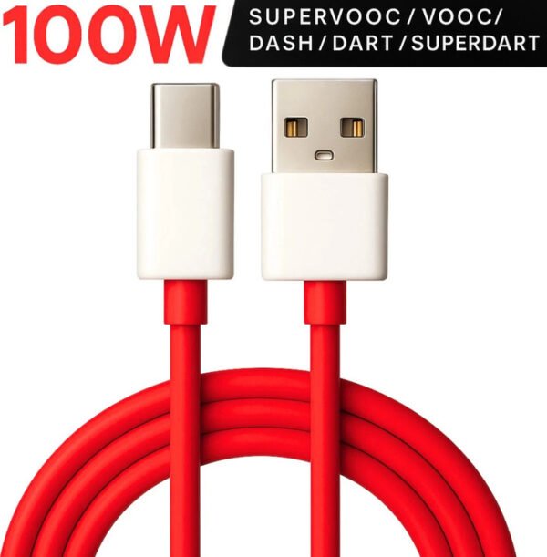 Original 80W Usb Type C Data Sync Fast Charging Charger Cable Compatible With One Plus 12 5G